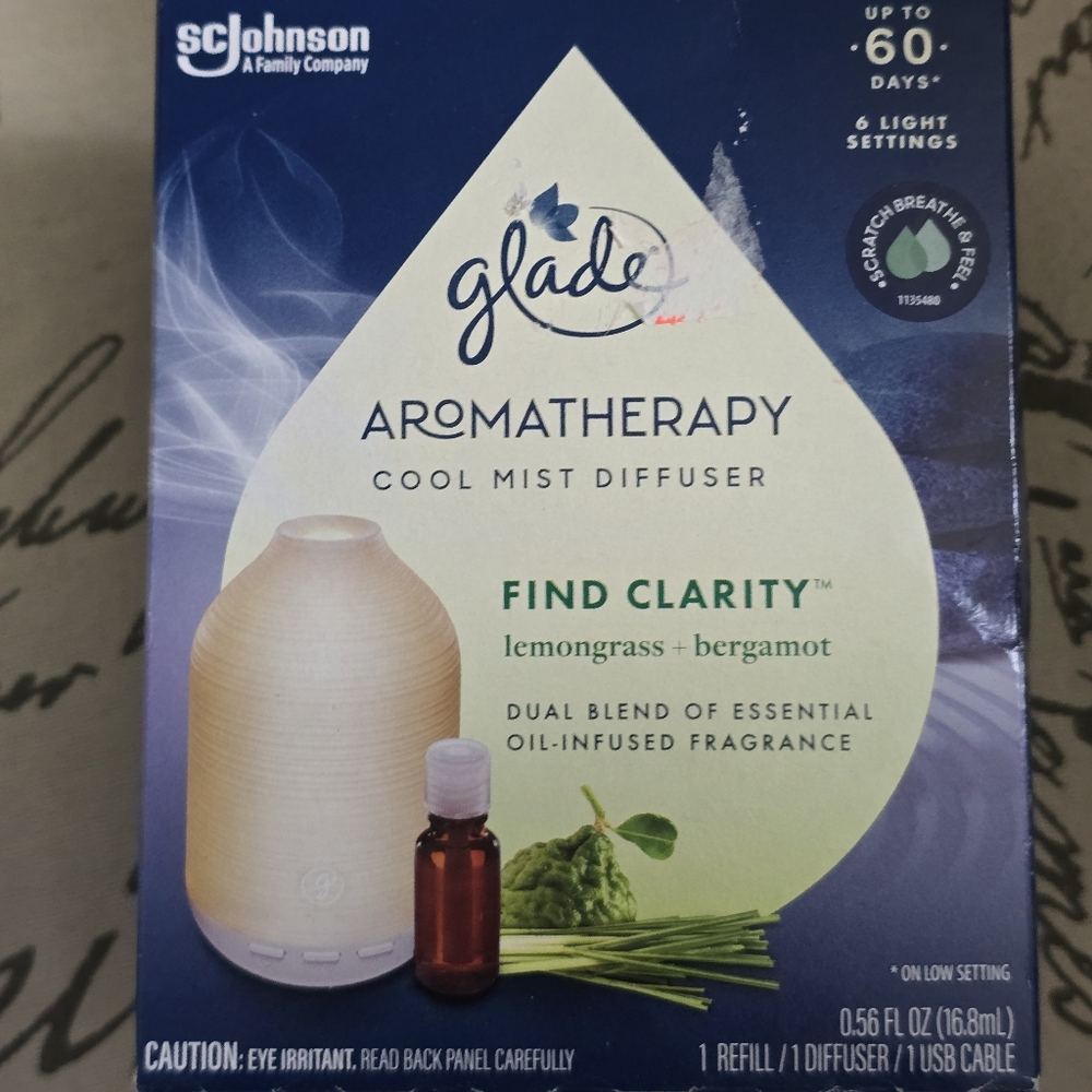 Aromatherapy Cool Mist Diffuser NEW